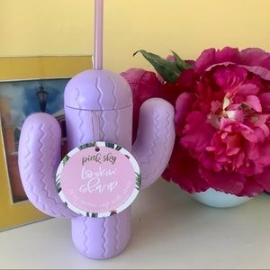 PINK SKY Cactus Sipper Cup